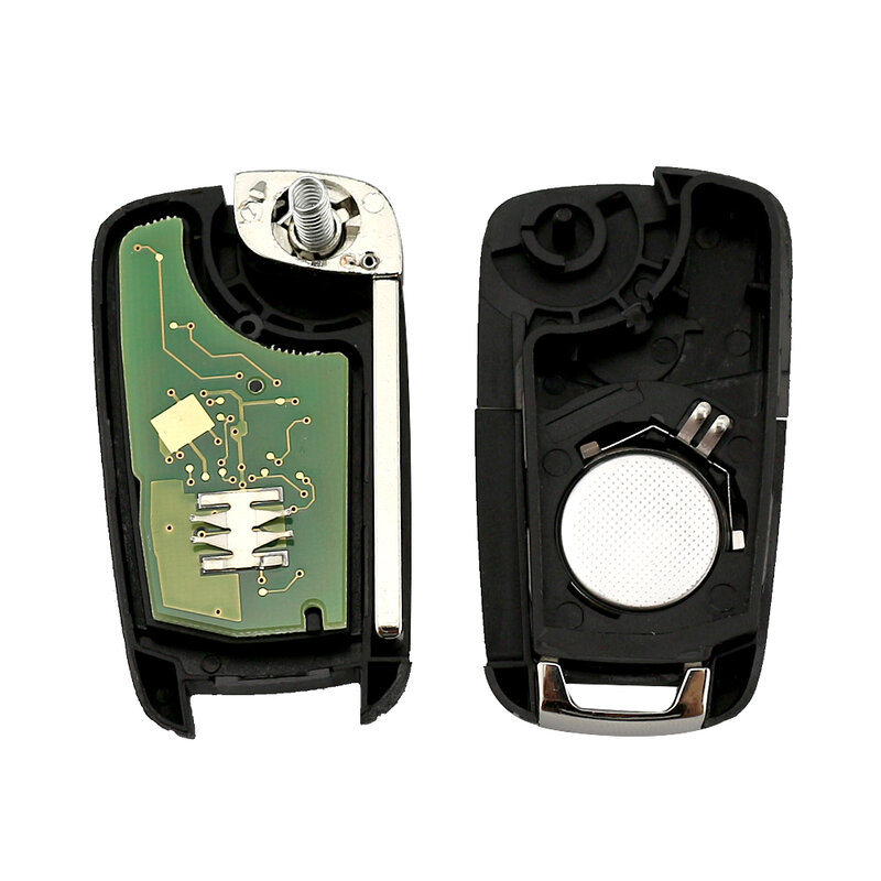 YIQIXIN 433Mhz 2/3 pulsanti chiave a distanza per auto Transponder Chip ID46 per Opel Vauxhall Astra J Corsa E Insignia Zafira C 2009-2016