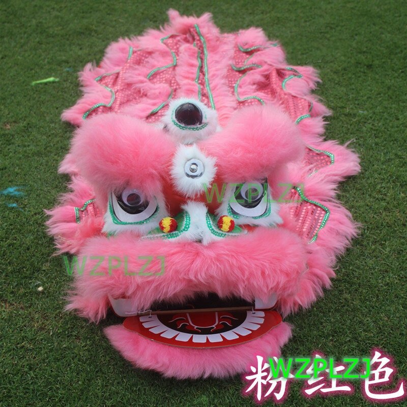Boy Girl 11 Color Lion Dance Costume  5-12 Age Children Sport Toy Party Game Cartoon Stage Props Outdoor Festival Event Parade