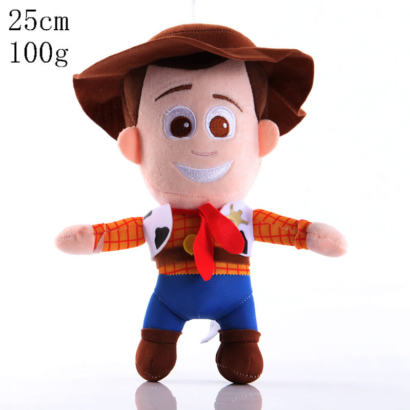 Disney Toy Story 4 Woody Jessie Buzz Lightyear peluche Cartoon Anime farcito bambole legnose portachiavi ciondolo borsa regali di natale per bambini