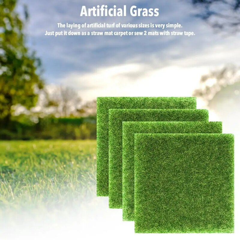 Sztuczna trawa ogrodowa trawa do siania murawa kryty trawnik balkon trawa syntetyczna mata na dziedziniec