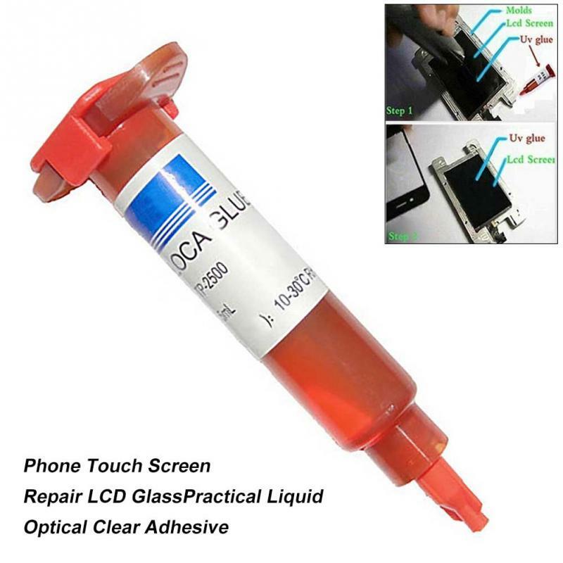 5ml Easy Apply LCD Glass UV Glue Repair Anti Dust Transparent Phone Touch Screen Office Practical Liquid Optical Clear Adhesive