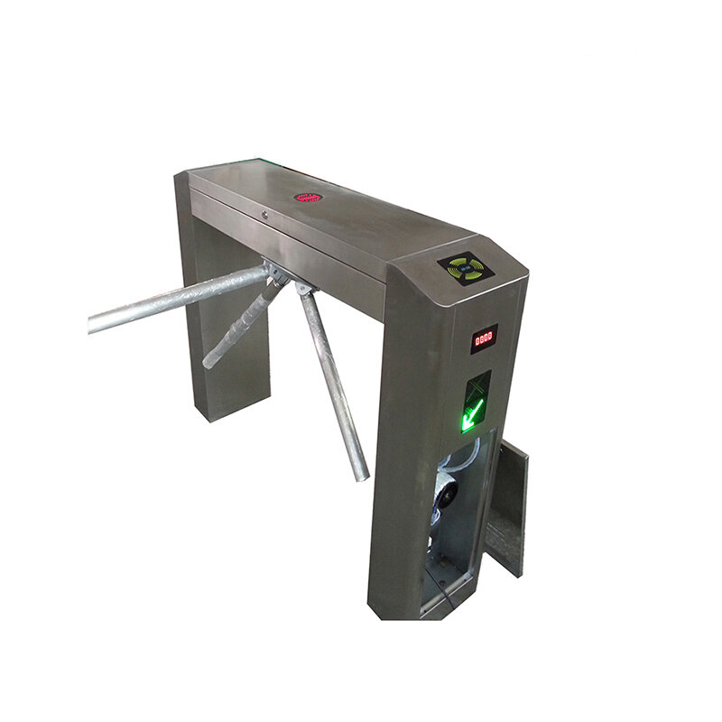 Automatic Pedestrian Waist 304 Stainless Steel Electronic Price Tripod Entrance Turnstile