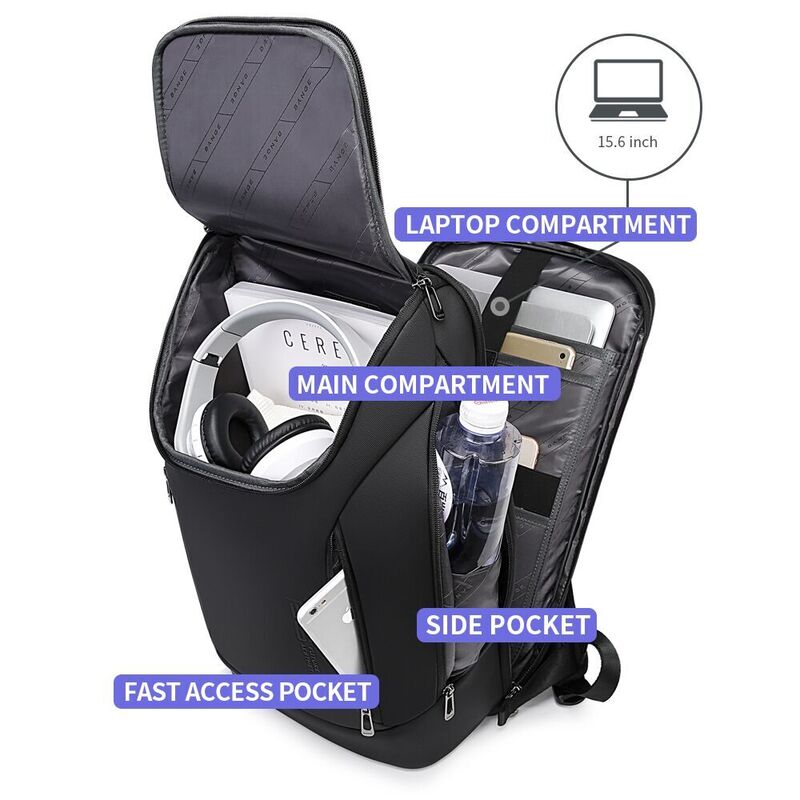 Mochila antirrobo para hombre y mujer, morral impermeable para ordenador portátil de 15,6 pulgadas, para trabajo diario, negocios, escolar, novedad de 2021