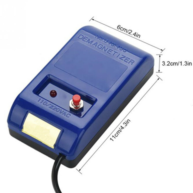AU / EU Plug Watch Demagnetizer Watch tool Watch Repair Tweezers Electrical Demagnetize Tool horloge gereedschap And Compass