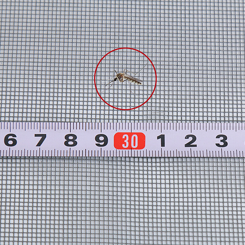 نافذة الستائر الدوارة الحشرات شبكات نافذة الشاشة مكافحة البعوض صافي للتخصيص Sizes بها بنفسك أحجام ستارة الغرفة شبكة البعوض صافي