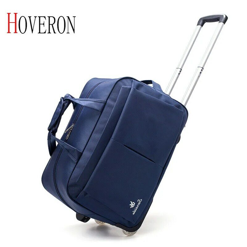 Rolling walizka moda wodoodporna torba podróżna pogrubienie Rolling bagaż pokrowiec na wózek bagaż pani bagaż podróżny z kółkami