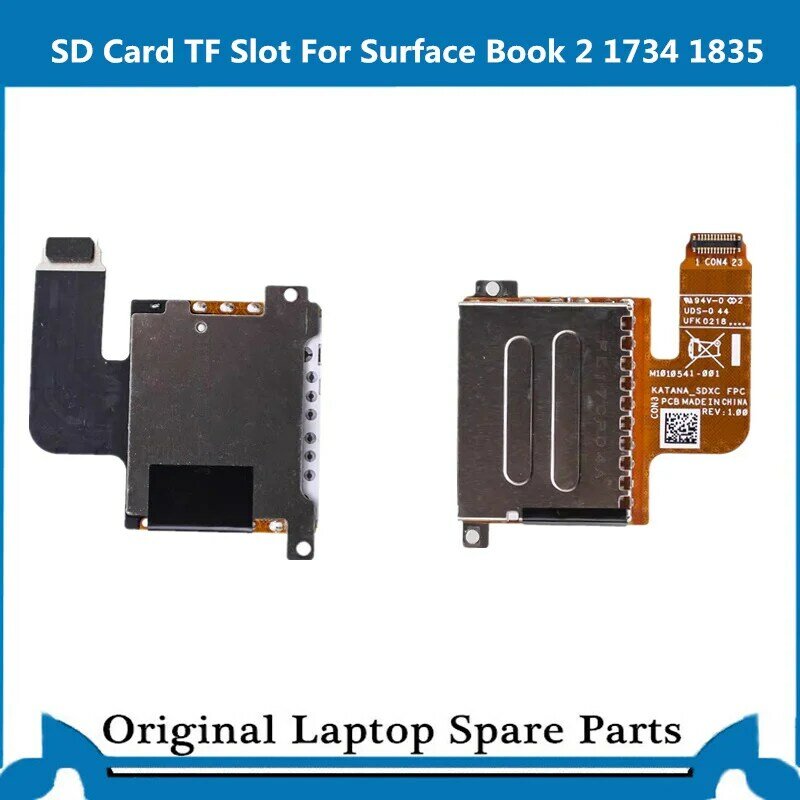 Lector de ranura para tarjeta SD Original para Miscrosoft Surface Book 1 1703 1704 1705 Book 2 1734 1835 X912289-005