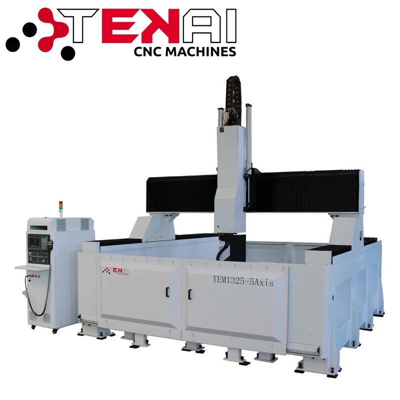 TEM1325-5axis 5th eixo cnc roteador molde que faz cnc roteador espuma fresa máquinas 5 eixos