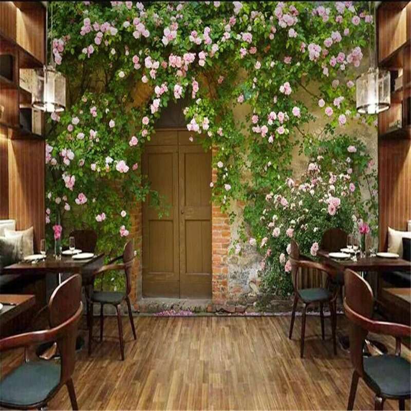 3D трехмерные рельефные Настенные обои Milofi на заказ, скандинавские розы, украшение для фона на стену