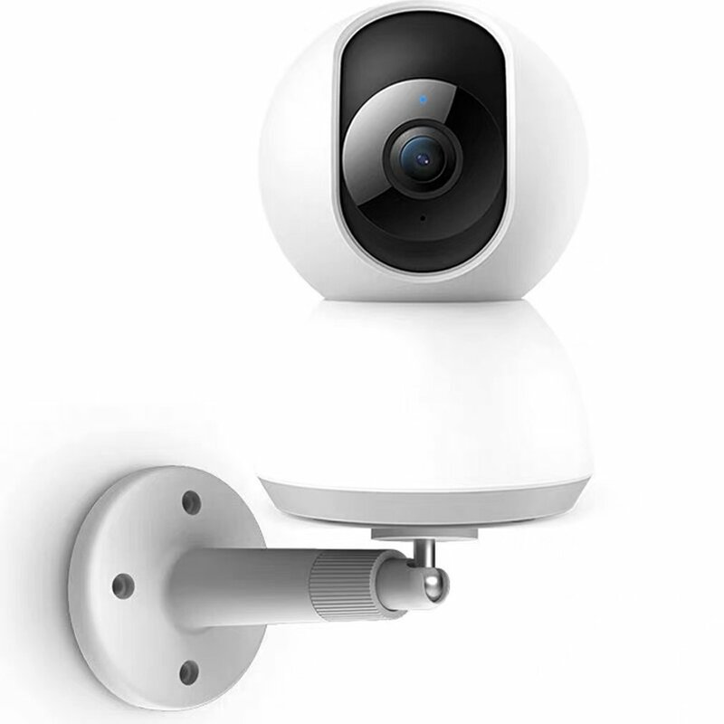 Aksesori Kamera 360 ° Tempat Rotasi PTZ Tempat Kurungan Kamera Dipasang Di Dinding Tempat Kurungan Dinding Plastik Abs