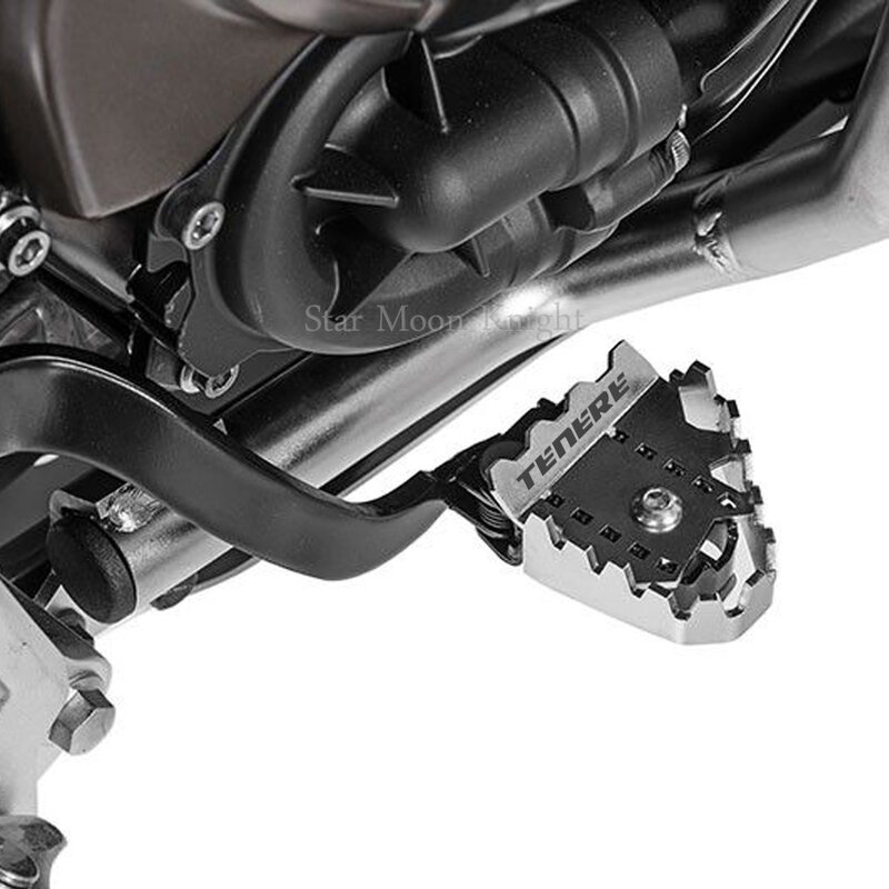Yamaha tenere 700 tenere700 xtz 700 t700モーターサイクルアクセサリー,ブレーキレバー,エクステンションペダル,ステッププレート,エクステンダー拡大