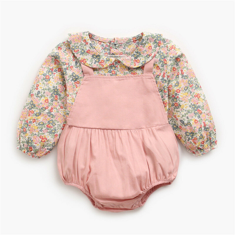 Wiosenna/jesienna odzież niemowlęca Body pajacyki odzież niemowlęca maluch ubrania bawełniany kostium Onesie Kids Pyjamsa noworodek