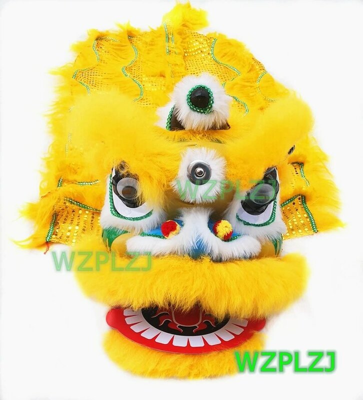 WZPLZJ Clssic Lion Dance เครื่องแต่งกายชุด8 #5-12อายุเด็กเด็กกีฬาความบันเทิงของเล่นเกมการ์ตูน stage Props Parade