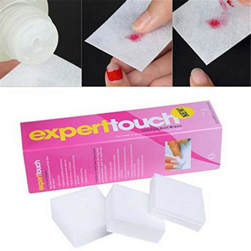 325pcs Nail Wipe Gel Nail Remover Wraps Lint Free Nail Art Gel Polish Remover Cotton Pad Nail Polish Remover Manicure Tool 20#36
