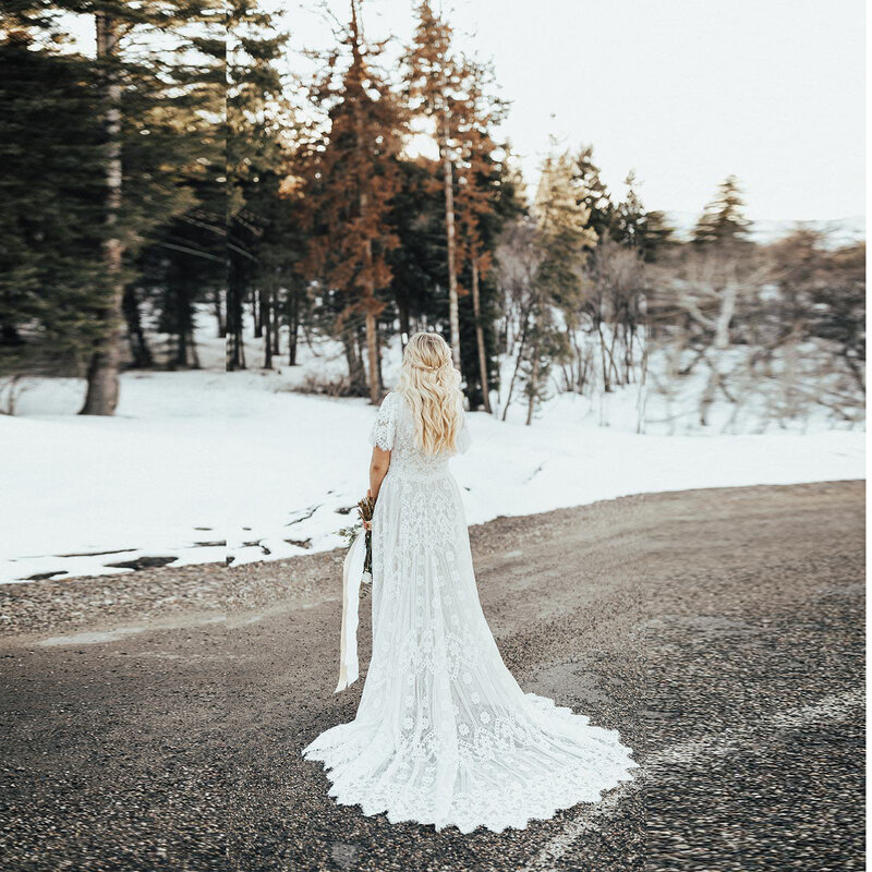 Biała długi szyfonowy sukienka ciążowa słodkie serce koronkowa dla przyszłej mamy sukienki dla sesja zdjęciowa sukienki z falbanami