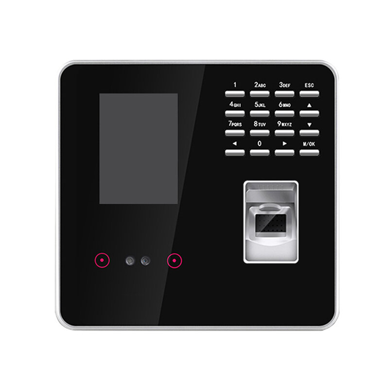 ZK-sistema de reconocimiento Facial BK100, biométrico, huella dactilar, TCP/IP, USB, registro de reloj de tiempo, asistencia a la Oficina