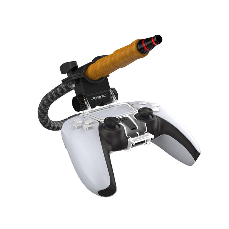 Per PS5 supporto per tubo narghilè supporto per manico in alluminio Shisha Suit Playstation 5 Controller Chicha Narguile accessori per fumatori d'acqua