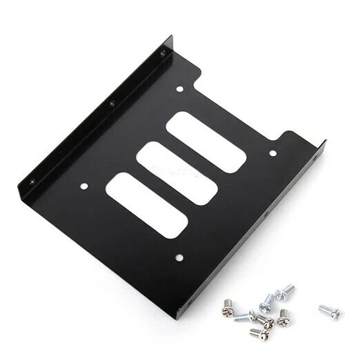 2.5 Cm untuk 3.5 Cm SSD HDD Hard Drive Tray Pemasangan Braket Kit Adaptor untuk PC SSD Kandang Dukungan
