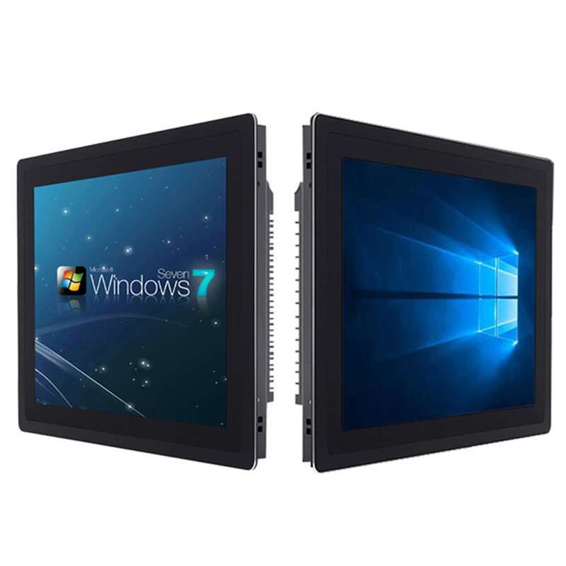 Computador Industrial Embutido com Tela de Toque Capacitiva, Mini Tablet, Painel de PC All-in-1, Windows 10 Pro, Linux, 13.3 ", 1366x768