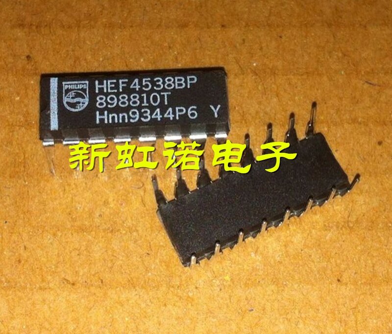 5Pcs/Lot New HEF4538BP ：DIP-16  Integrated circuit IC Good Quality In Stock