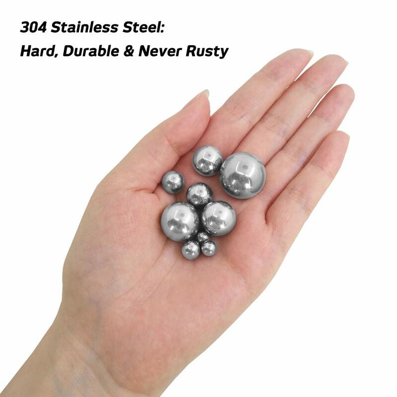 304 Stainless Steel Ball Dia 0.4mm 0.5mm 1mm - 10mm High Precision Bearing Balls Small Smooth Solid Ball