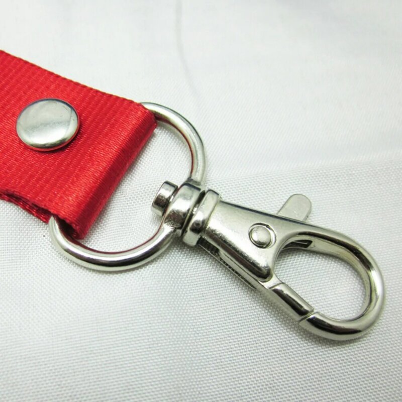 Peerless 1PC Neck Strap Lanyard Safety Breakaway For Mobile Phone USB Holder ID Name Badge Holder Keys Metal Clip