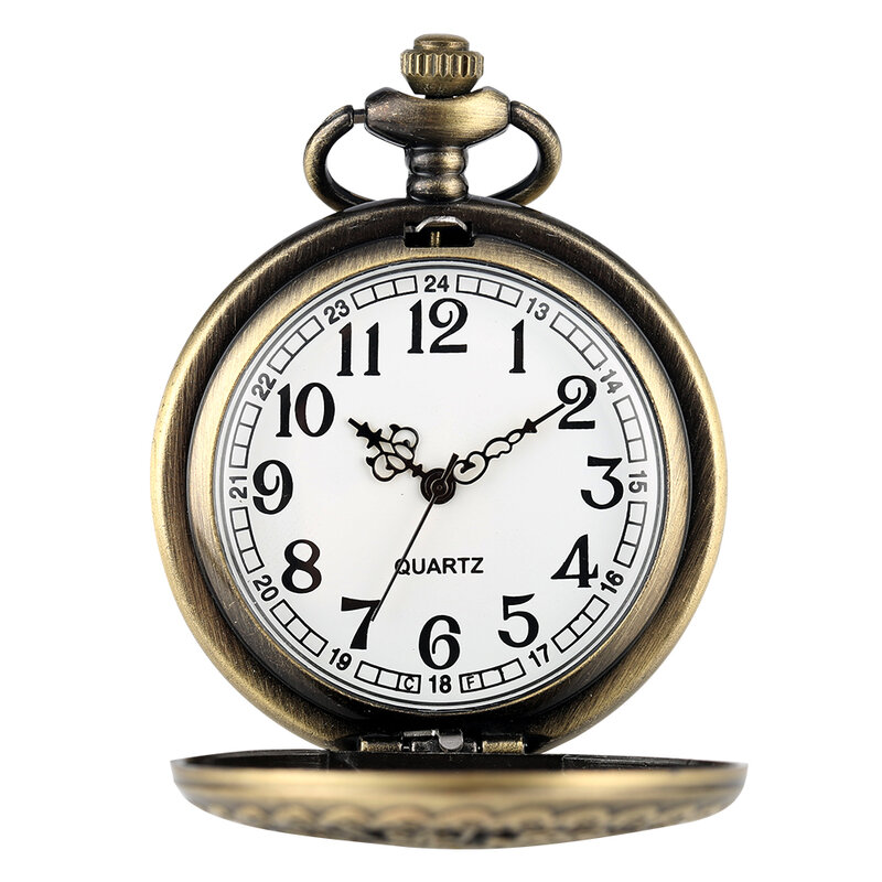 الرجعية فراشة و زهرة البرونزية قلادة ساعة جيب سلسلة Steampunk قلادة كوارتز فوب ساعة ساعة مع قفص الطيور الإكسسوار