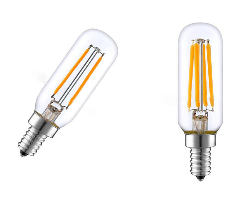 Edison Bóng Đèn E14 LED T25 4W 8W 12W Bếp Đèn Dây Tóc Quạt Thông Gió Bóng Đèn Ấm Áp trắng/Trắng Chiếu Sáng 220V
