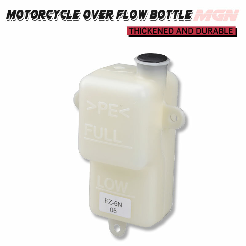 Bouchon de radiateur de réservoir de refroidissement pour moto, bouteille de débordement de stockage d'eau pour Yamaha YZF R1 02-19 R6 03-14 FZ6N FZ1 FZ8