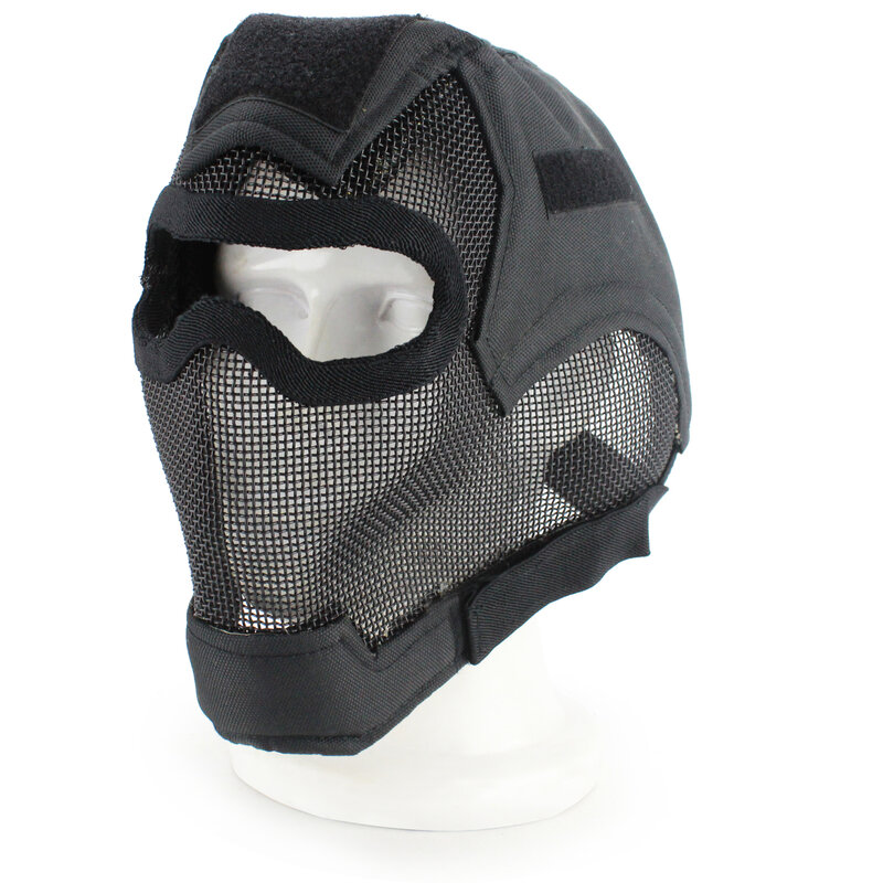 EAR PROTECTIVIVE VERSION Breathability Paintball Mask Tactical Military Full Face Masks for Outdoor Activities