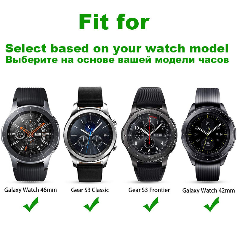 Laofurta-Protecteur d'écran en verre pour Samsung Galaxy Watch, Film de protection en verre pour Samsung Gear S3, 46mm, 42mm, 9h, Nouveau