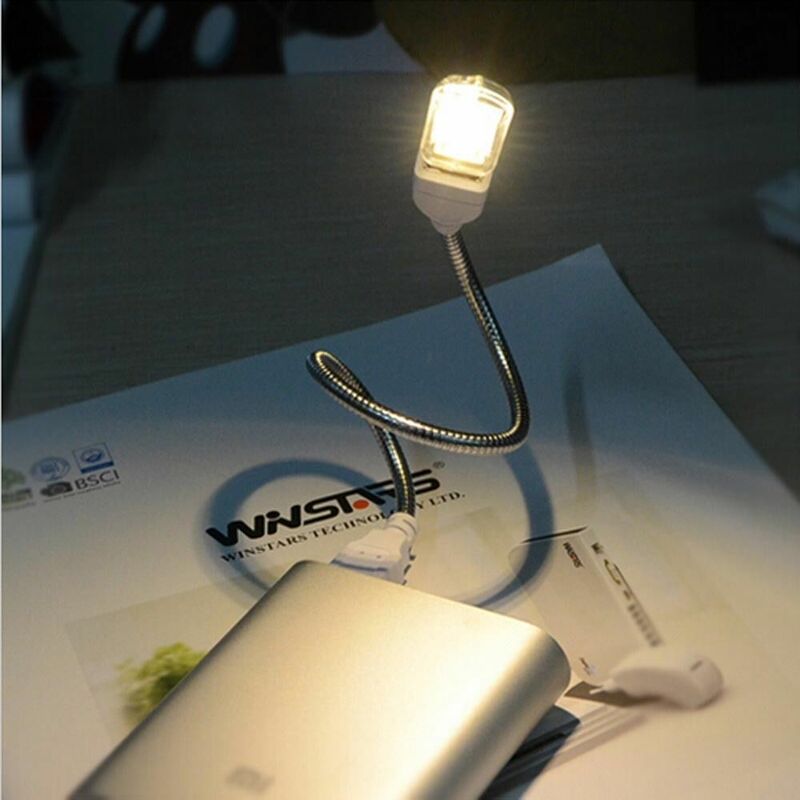 Mini lámpara LED portátil con USB, luz nocturna para banco de energía, portátil, Camping, SMD 5730, 5V, 3, 8, 12, 24 LED