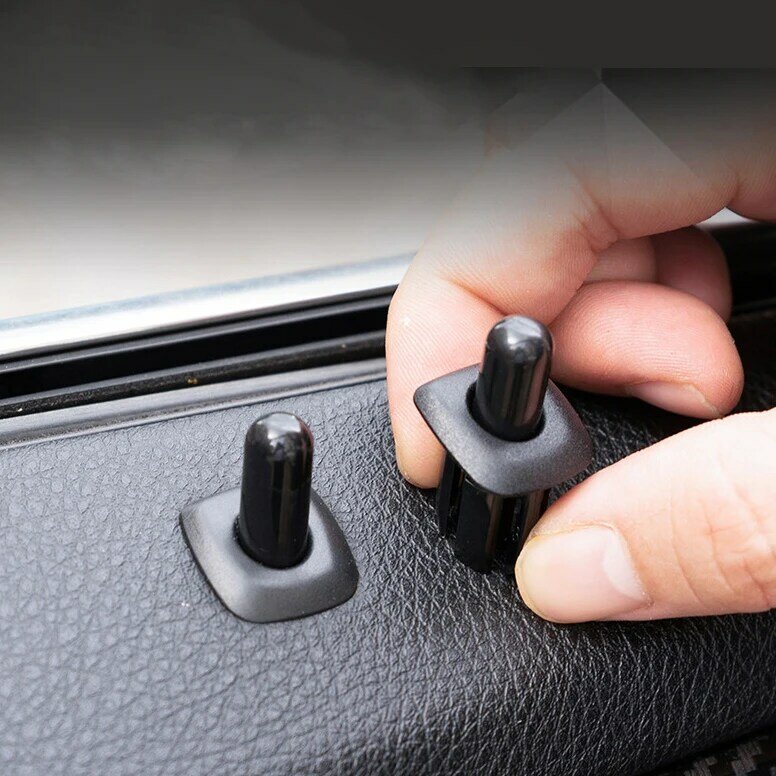 4PCS Car Rear Door Lock Pin Knob Cap for BMW 5 Series F10 F18 E39 X5 E53 520 525 523 528 530 X3 X4 F25 ABS Interior Accessories