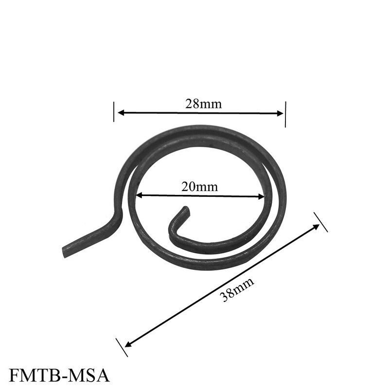 Пружинная спираль для дверного замка, плоский провод 28 мм