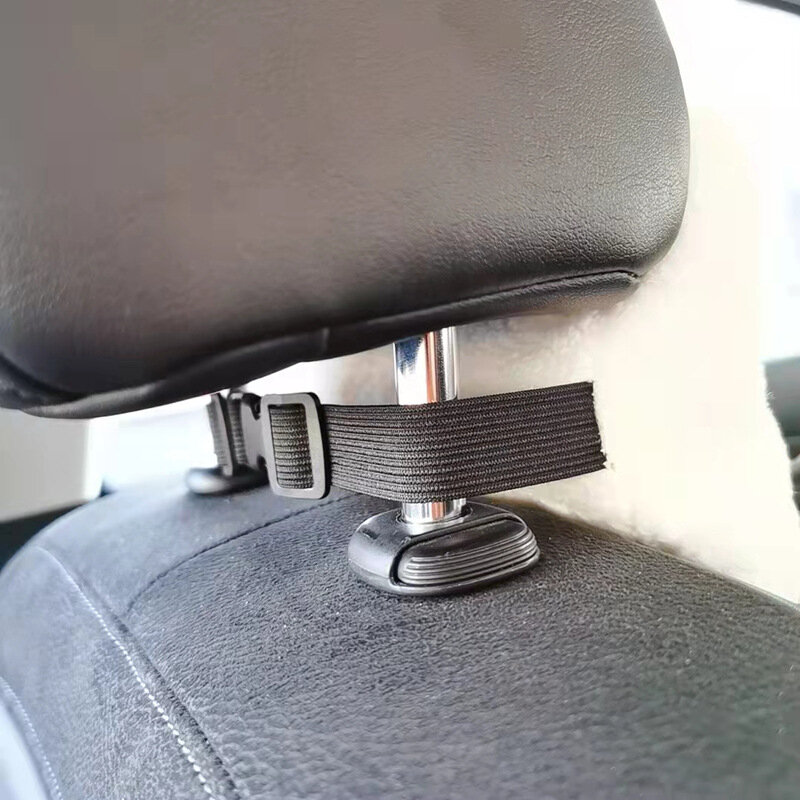 Car Cartoon Bear Seat posteriore sedile posteriore borsa Pet Cargo Cloth universale multifunzione deposito detriti borse scatola di fazzoletti