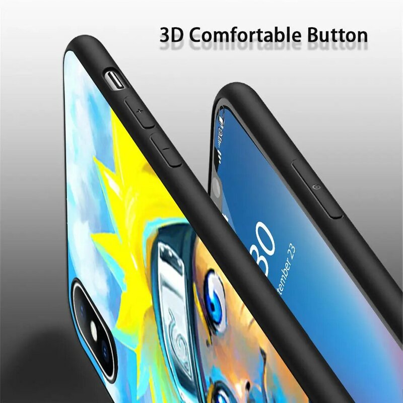 Coque Uzumaki Naruto Soft Silicone Phone Case for iPhone 11 Pro Max X 5S 6 6S XR XS Max 7 8 Plus Case Phone Cover