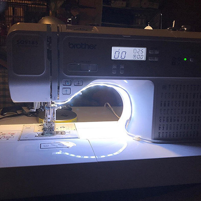 ミシンledライトストリップライトusb電源調光柔軟な縫製産業機械ための作業ledライト