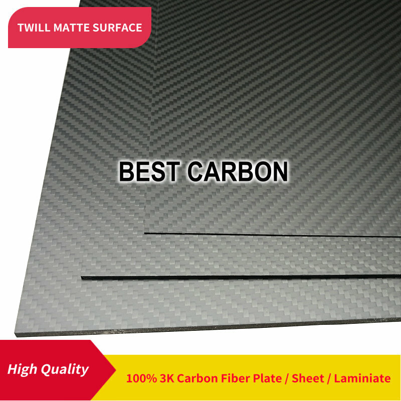 Twill матовая поверхность из 100% углеродного волокна, пластина cfk, жесткая пластина, лист, ламинат, 600 мм x 600 мм, бесплатная доставка