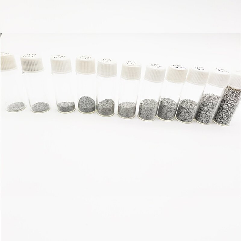 IkFor-Boule de reballage pour puce IC, soudure BGA au plomb, accessoires de expédi, matériau Sn63Pb37, 18, 25K par bouteille, 0.2-0.76mm