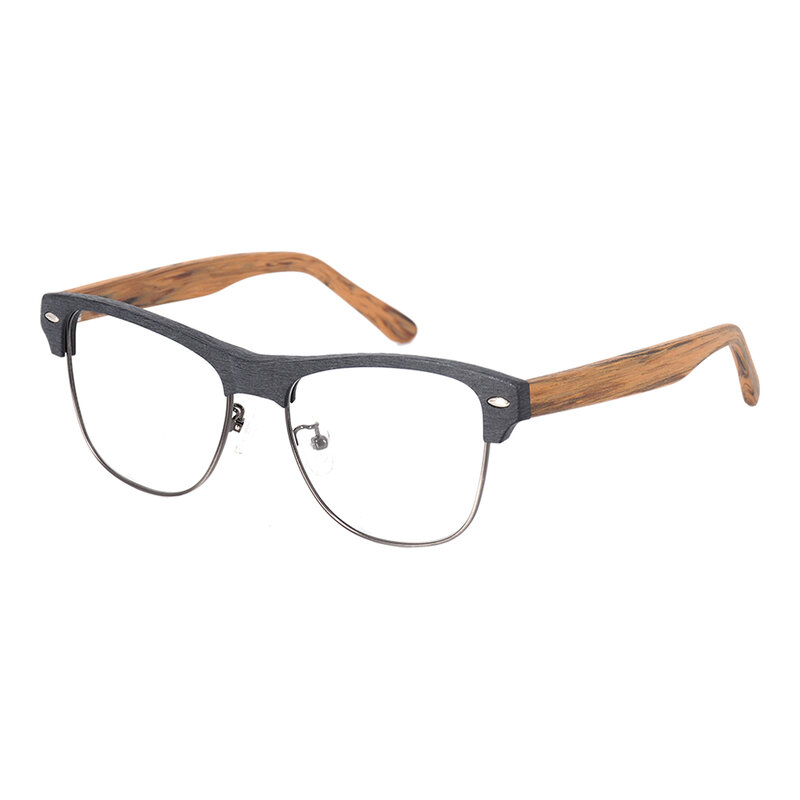 LONSY Mode Acetat Holzmaserung Galsses Rahmen Frauen Männer Anti Blau Licht Objektiv Vintage Brillen Brillen Rahmen