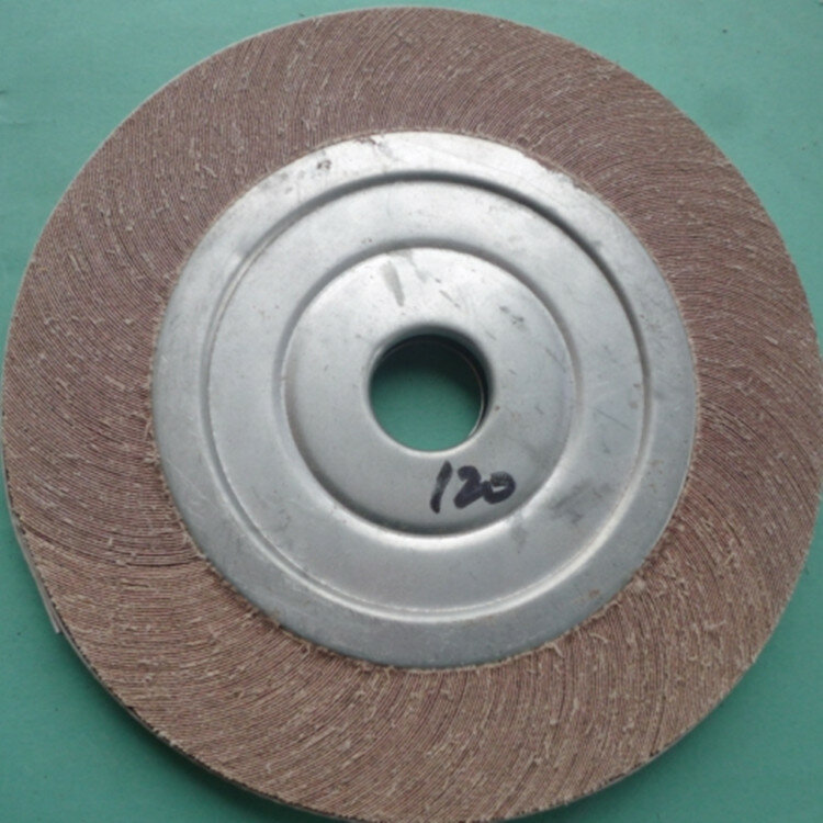 200*25*25mm roda abrasiva de aba para metal, madeira, polimento, moagem