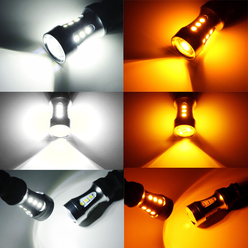 luz led Bombilla Led blanca para coche, luz diurna DRL de 12v, 6000k, sin Error, HP24W G4, para Citroen c5, Peugeot 3008, 2010, 2011, 2012, 2013 luces led para auto