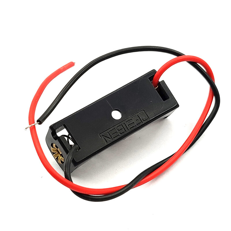 23A/A23 12V Lader Batterij Opladen Draagbare Elektronische Sigaret Storage Case Clip Holder Box Case Met Wire Leads