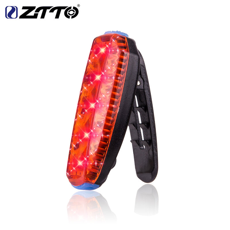 ZTTO LED 자전거 테일 라이트 실행 클립 가방 USB 빛 방수 야외 스포츠 리튬 배터리 충전식 도로 자전거 자전거 WR03
