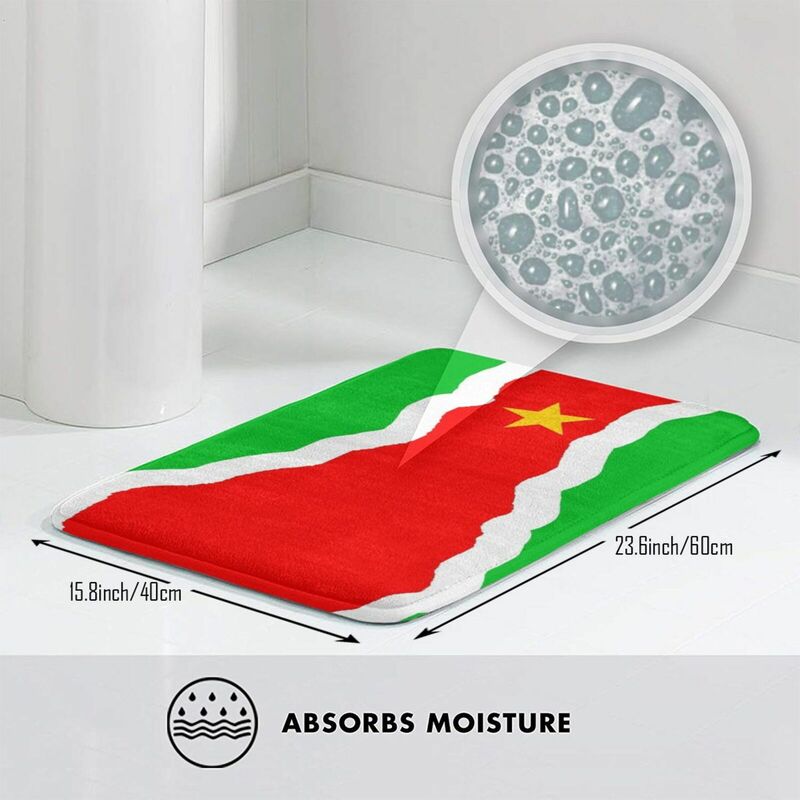 Alfombra suave y antideslizante con Bandera de Argelia, alfombrilla de centro, cojín de 2704 pulgadas, Bandera de Nepal, país de la Nación, América del Sur
