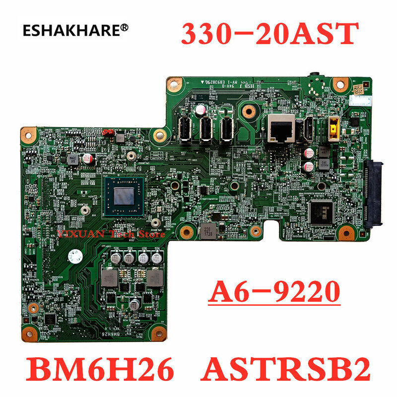 Astrsb2 Voor Lenovo 330-20ast All-In-One Computer Moederbord 330-20igm Met A6-9220U Bm6h26 Moederbord Ddr4 100% Test Werk Nieuw