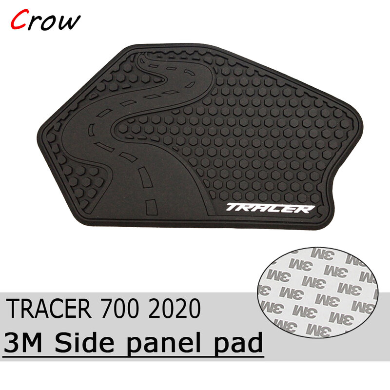 Voor TRACER700 Tracer 700 Tracer 7 Gt MT-07 2020 2021 Motorfiets Antislip Side Brandstoftank Stickers Waterdicht Pad rubber Sticker