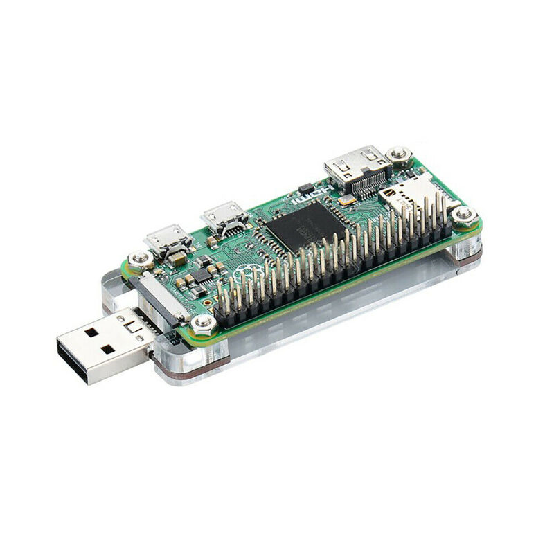 Простой в установке Raspberry Pi Zero W, плата расширения, USB-соединитель модуля