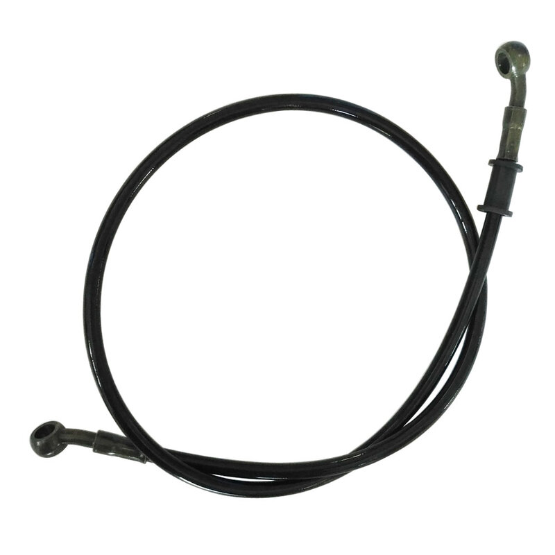Cable de manguera de freno de acero para motocicleta, línea trenzada y 28 grados de 10mm, tubería hidráulica Banjo de 270mm-1500mm para carreras universales