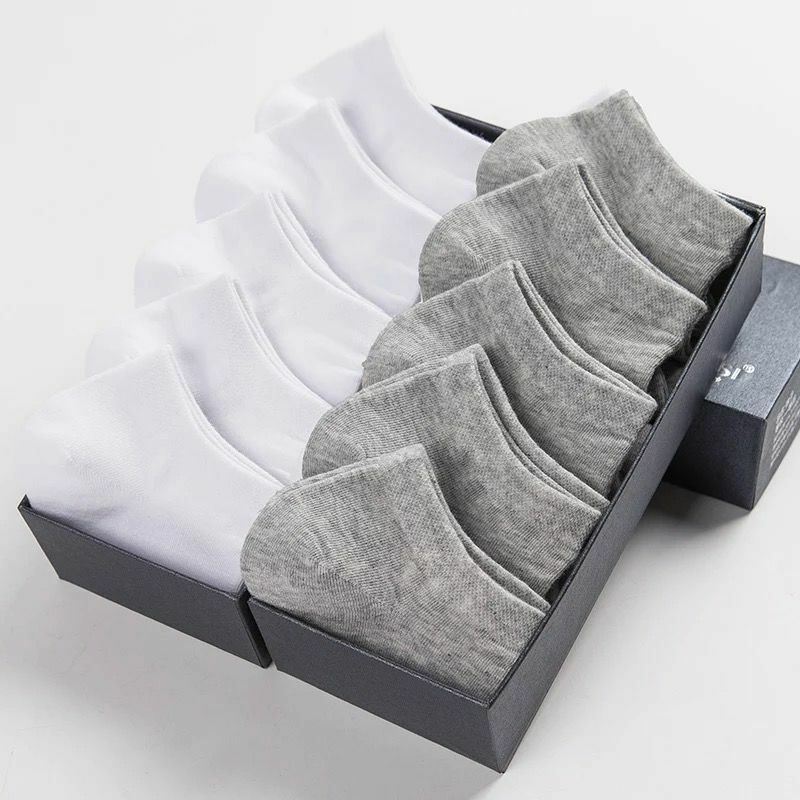 10 Pairs Women Breathable Sports socks Solid Color Boat Comfortable Cotton Ankle Socks Wholesale